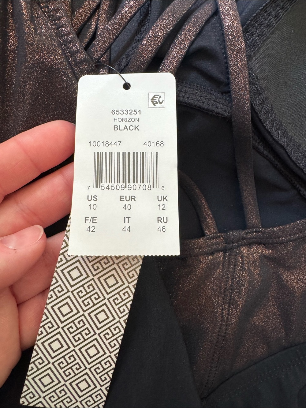 Amoressa by Miraclesuit one piece swimsuit size 10 NWT - Picture 9 of 11